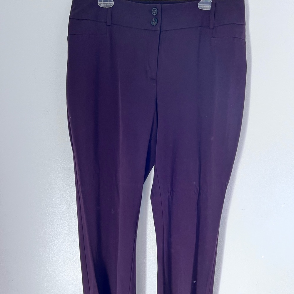 Alfani purple slacks